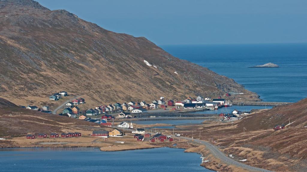 Hytte Camp Nordkapp - Blue Skarsvag Ngoại thất bức ảnh