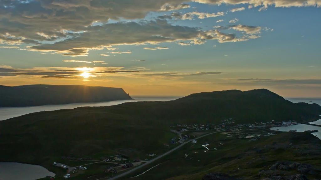 Hytte Camp Nordkapp - Blue Skarsvag Ngoại thất bức ảnh