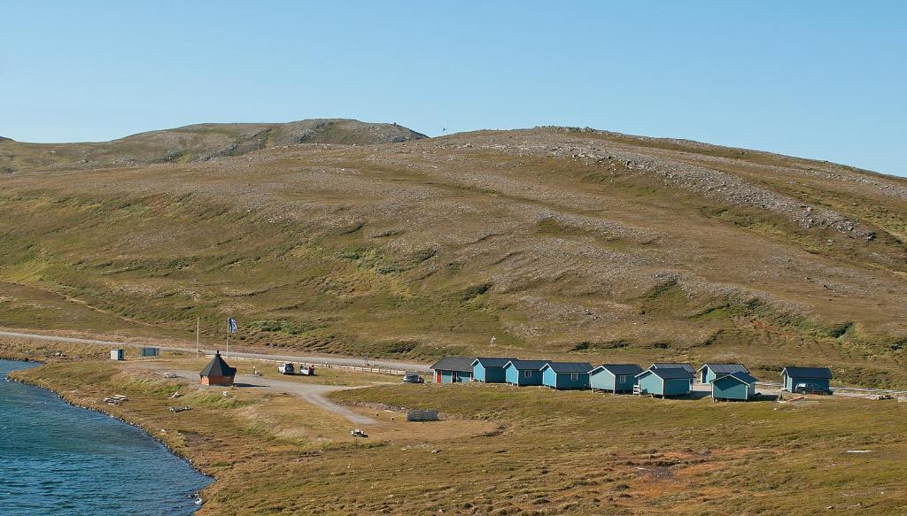 Hytte Camp Nordkapp - Blue Skarsvag Ngoại thất bức ảnh